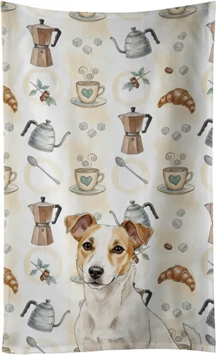 Vista 234 de Caroline's Treasures Afghan Hound - Toalla de cocina para barra de café, terciopelo frontal y lazo de algodón, lavable a máquina Sabueso afgano