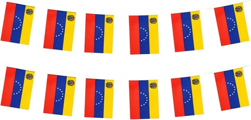 Vista 42 de Pequeña bandera estadounidense, mini bandera de Estados Unidos, decoración de banderines para desfiles, fiestas, aulas, jardines y festivales