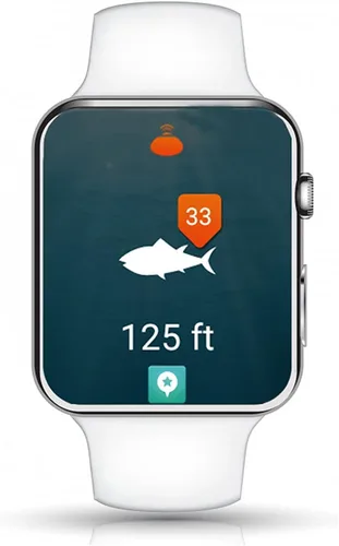 Vista 7 de Reelsonar iBobber - Buscador de peces inalámbrico portátil Bluetooth con medidor de profundidad, rango de profundidad de 41 metros, vida útil
