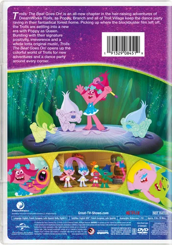 Vista 2 de Trolls The Beat Goes On! - Seasons 1 - 4 DVD