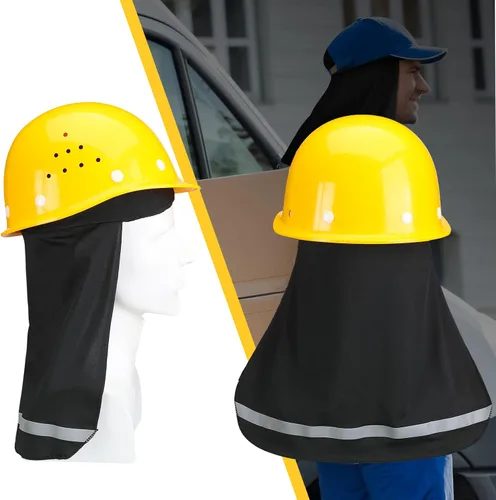 Vista 3 de Sintege 4 Piezas de Sombrero con Visera para Protección Solar para Cuello Sombrero de Enfriamiento Gorra para la Cabeza