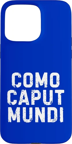Vista 31 de Como Caput Mundi Città Simpatica Uomo Donna Bambino Case for iPhone 16