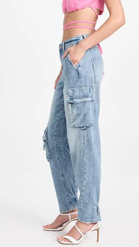 Vista 4 de Pistola Denim Vaqueros Bobbie Utility para mujer