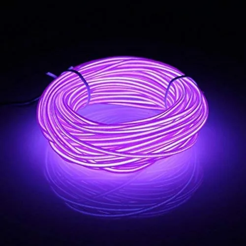 Vista 12 de ABALDI Cable de Luces de Neón EL Alimentado por Batería Luces de Cadena para Navidad Halloween Fiesta de Navidad Decoración Interior Exterior Verde
