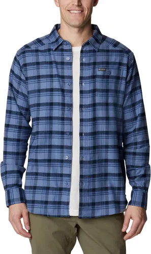 Vista 4 de Columbia Men's Cornell Woods Flannel Long Sleeve Shirt Negro