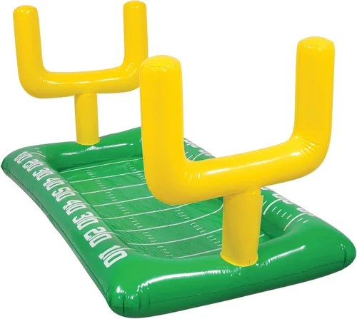 Vista 5 de Beistle Enfriador inflable para postes de portería con balón de fútbol, paquete de 2
