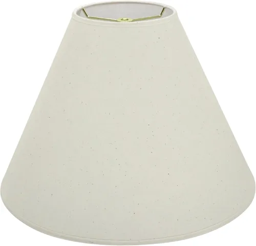 Vista 8 de Aspen Creative 32269 Pantalla de lámpara de construcción de araña con forma de imperio de transición en color beige, 16 pulgadas de ancho