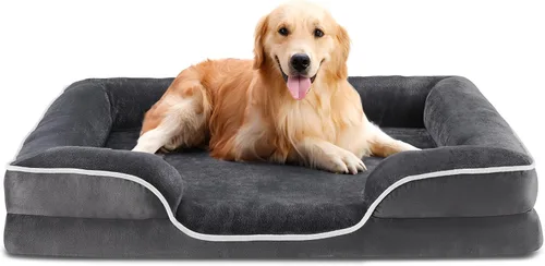 Vista 13 de DUMOS Cama redonda de felpa de piel sintética mullida para perros grandes, lavable a máquina, de 30.7 x 30.7 pulgadas, cama redonda antideslizante