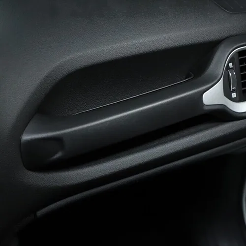Vista 6 de RESTBONE - Caja de accesorios con mango de agarre y bandeja organizadora de almacenamiento para pasajeros, compatible con Jeep Renegade 2015-2023