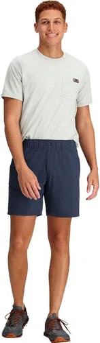 Vista 5 de Outdoor Research Pantalones cortos Astro para hombre, entrepierna de 7 pulgadas