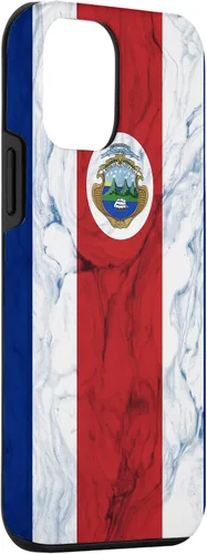 Vista 42 de Bandera de Costa Rica y fondo elegante - Funda del orgullo costarricense para iPhone 17