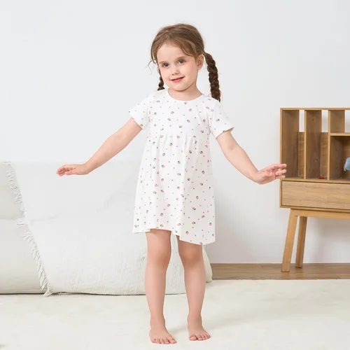Vista 21 de pureborn Vestido de bebé niña 0-24 meses