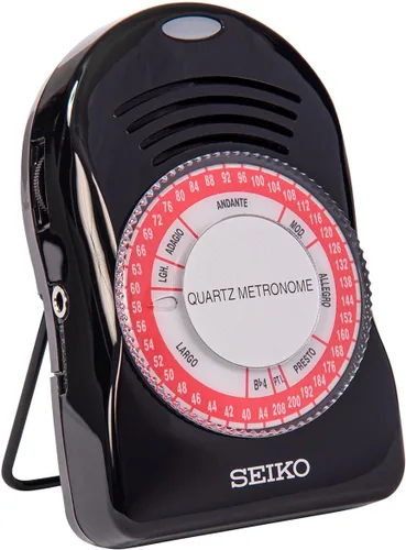 Vista 8 de Metrónomo de Cuarzo Seiko SQ50-V y Libro de Lecciones Nivel 1: Piano Adventures