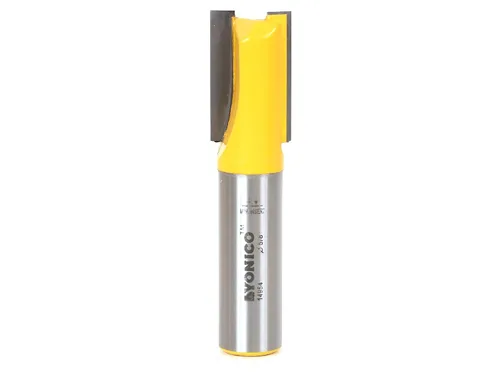 Vista 46 de Yonico Brocas de ruteadora, broca recta de 1 pulgada de diámetro X 1 pulgada de altura, vástago de 1/2 pulgada 14030