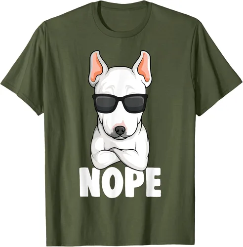 Vista 88 de Camiseta de perro Bull Terrier para niños y mujeres, Negro
