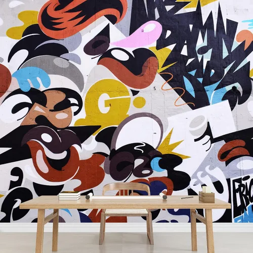 Vista 30 de wall26 - Fondo artístico abstracto para diseño. Vector - Mural de pared removible. Papel pintado autoadhesivo grande - 66x96 pulgadas