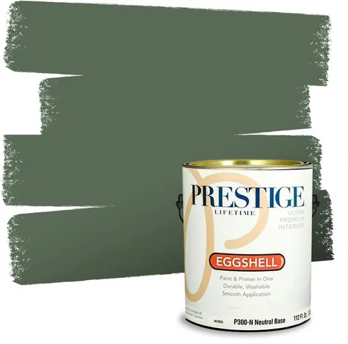 Vista 249 de Prestige Paints - 2 en 1, pintura base y pintura de exterior, E100-N-735BM
