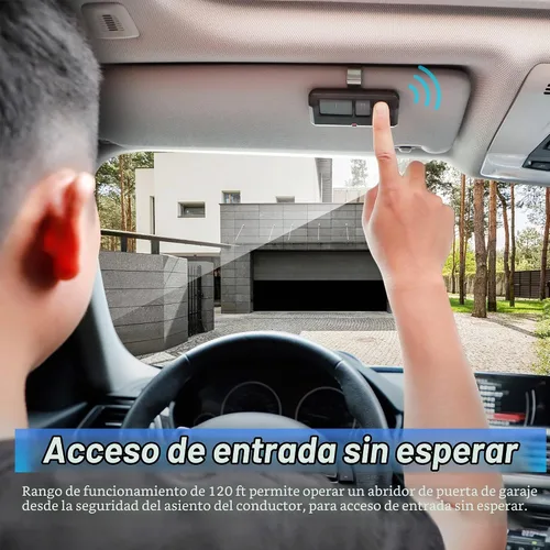 Vista 6 de Para Chamberlain LiftMaster Craftsman Abridor de puerta de garaje remoto 893LM 893MAX 971LM Universal