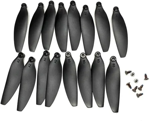 Vista 2 de 16PCS Propeller Fit for E88 EVO E88EVO E88 MAX RC Quadcopter Brushless Drone Wing Blade Spare Parts 58mm