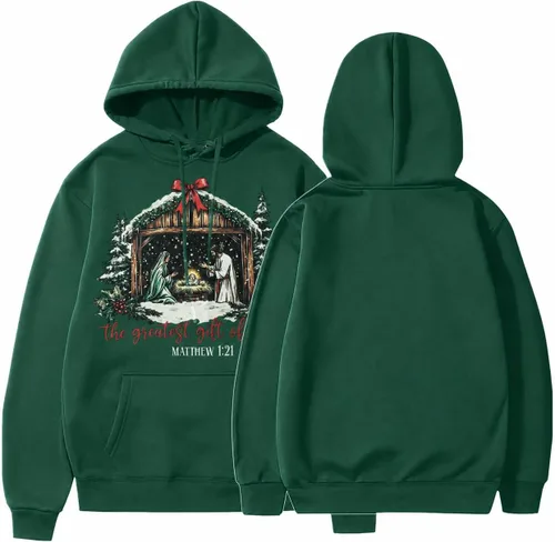 Vista 14 de BANGELY Sudadera Fe Sobre el Miedo para Mujeres, Sudadera Cristiana con Gráfico, Dichos Religiosos Cristianos, Jersey de Biblia, Tops de Pullover