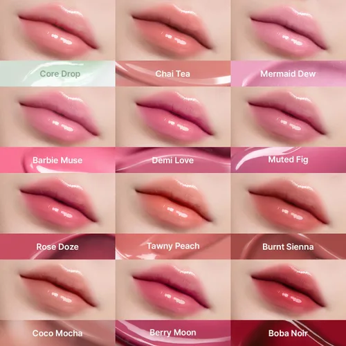 Vista 4 de LIP-PRESSION Metal Serum Gloss Brillo de labios coreano (Boba Noir)