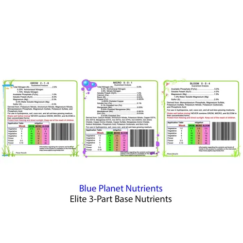 Vista 5 de Juego de fertilizantes multiusos Elite Series (jarras de 128 onzas) galón Alimento completo para plantas y jardines Hace hasta 1,500 galones