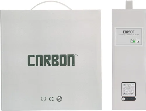 Vista 6 de Filamento para impresora 3D PLA+ de grado alimenticio certificado – CARBON by Comfy Materials – Probado en laboratorio, compatible con la FDA, apto