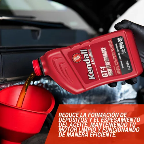 Vista 4 de GT-1 Competition 20w-50 w/Ti - Estuche de 12/1 qt
