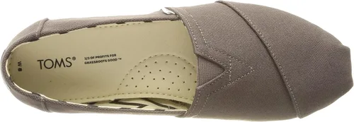 Vista 5 de Toms Ash Canvas - Tenis de lona clásico para mujer