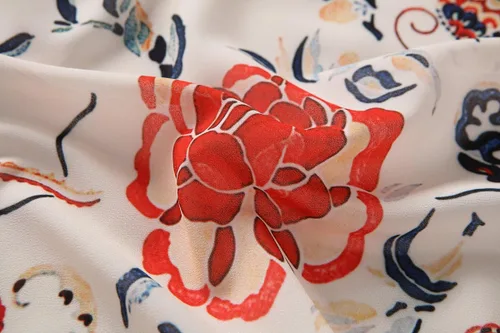 Vista 6 de olrain - Cárdigan tipo kimono suelto informal con manga 34 de gasa transparente con estampado floral para mujer