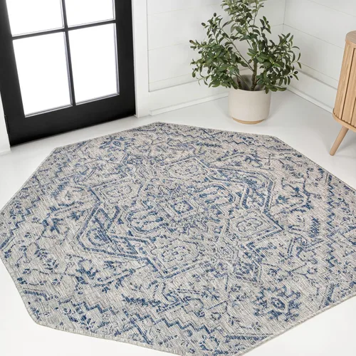 Vista 29 de JONATHAN Y SMB105D-28 - Alfombra de pasillo Boho para interiores y exteriores 2 x 8, color Negro/Gris, con textura de estrella, tejida