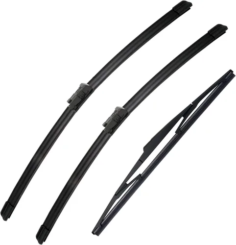 Vista 14 de 3 limpiaparabrisas para Jeep Wangler 2007-2017, Jeep Wrangler JK 2008-2018, equipo original de alta calidad para todo tipo de clima, 15 pulgadas, 15