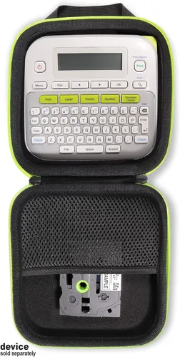 Vista 3 de Estuche para etiquetadora personalizada para Brother P-Touch, PTD220, PTD210, etiquetadora fácil de usar