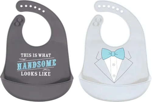 Vista 10 de Little Treasure Baberos de silicona unisex