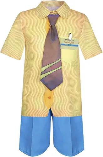 Vista 2 de CICOCI Elemental Ember - Disfraz para niñas, disfraz de Wade Cosplay para niños pequeños con máscara, trajes de Halloween