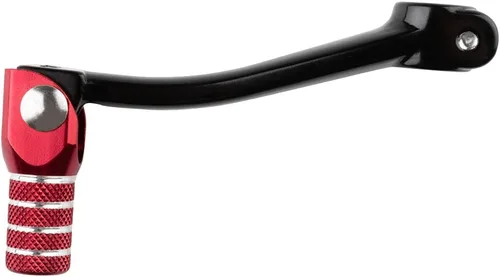 Vista 2 de Tusk Palanca de cambios plegable, punta negra/roja, compatible con Honda CRF50F 2004-2026