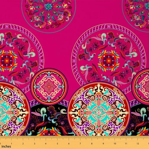Vista 31 de Tela de tapicería Sun Moon para sillas, tela bohemia con constelación del espacio exterior para exteriores, por The Yard, tela decorativa de galaxia