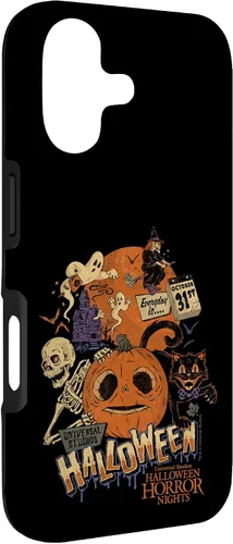 Vista 3 de Halloween Horror Nights Lil Boo - Carcasa de calabaza para iPhone 17
