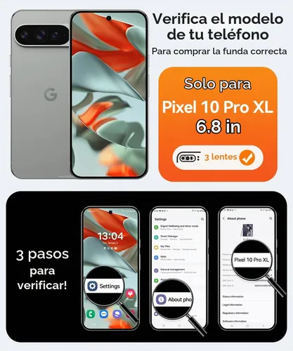Vista 2 de CANSHN Funda magnética para Google Pixel 10 Pro XL (6.8 pulgadas), mejorada [protección completa de la cámara] [compatible con Magsafe]