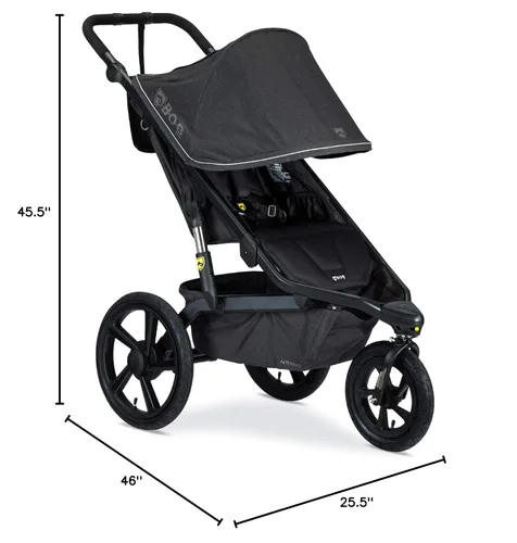 Vista 10 de BOB Gear Alterrain - Cochecito para correr, color negro