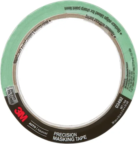 Vista 3 de 3M Cinta adhesiva de precisión, 1 1/2 in X 35 yardas, 03492, 24 rollos por caja