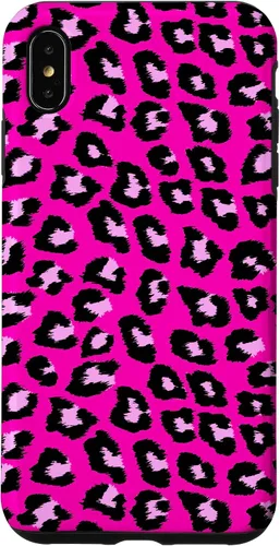Vista 11 de McBling - Carcasa para iPhone 17, diseño de leopardo y guepardo rosa intenso