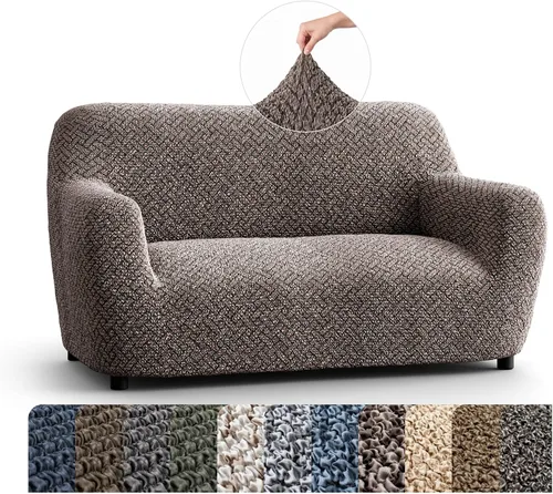 Vista 21 de PAULATO BY GA.I.CO. Funda para silla – Funda elástica para sillón – Funda de sillón para mascotas y niños – Fundas suaves para silla – Protector