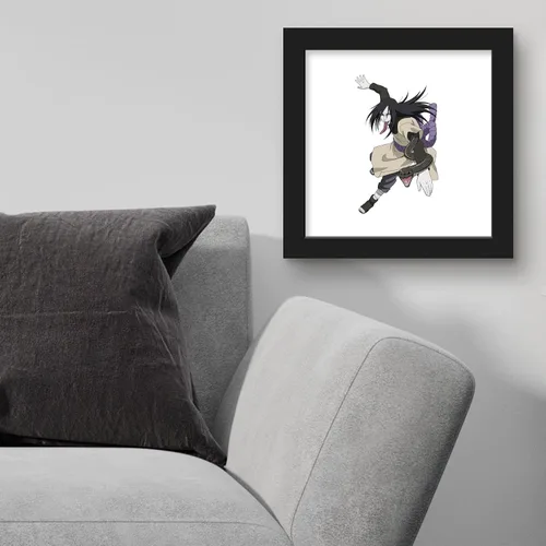 Vista 4 de Trends International Gallery Pops Naruto Shippuden - Orochimaru - Arte de pared, versión enmarcada negra, 12 x 12 pulgadas