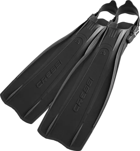 Vista 7 de Cressi Aletas de buceo ligeras y bien equilibradas de talón abierto - Pro Light: Fabricadas en Italia