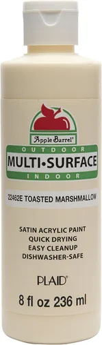 Vista 9 de Apple Barrel Pintura multisuperficie en varios colores (8 onzas), color negro