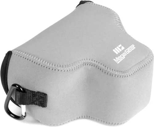 Vista 8 de Mega Gear - Funda de neopreno para cámara Canon EOS R100 (0.709-1.772 in), elegante y protectora para fotografía digital, color negro