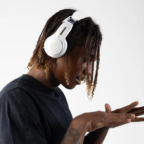 Vista 8 de Skullcandy Icon ANC - Auriculares inalámbricos con cancelación activa de ruido, Bluetooth, para la oreja, 60 horas de batería, resistentes al sudor
