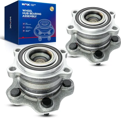 Vista 75 de KAX 510063 Rodamiento de rueda delantera compatible con Toyota Camry 2004-2017, Ford Edge 2007-2014, Toyota Sienna 2004-2010, conjunto de cubo