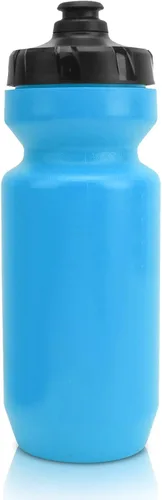Vista 10 de HERCHR Botella de agua aislada para bicicleta, 20.6 fl oz, para todos los ejercicios y ciclismo Negro